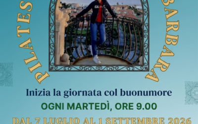 Pilates nel parco con Barbara – DAL 7 LUGLIO AL 1 SETTEMBRE 2026